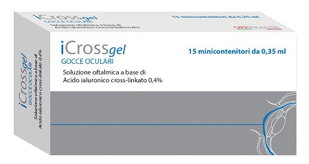 Icross Gel Gocce Ocul 15 Pezzi