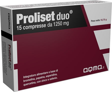 Proliset Duo 15 Compresse