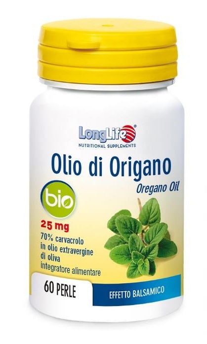 Longlife Olio Origano Bio60 Perle