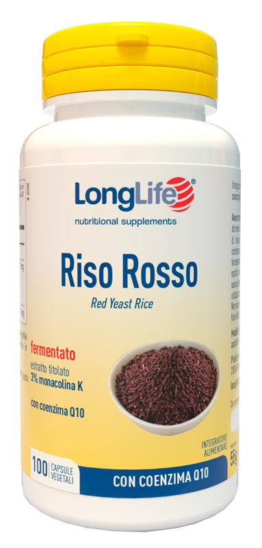 Longlife Riso Rosso 100Compresse Veg
