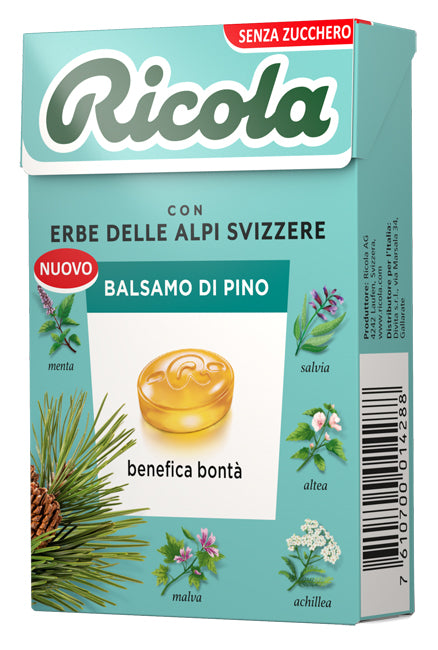 Ricola Balsamo Di Pino 50G
