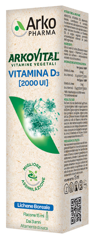 Arkovital Vitamin D3 15ml