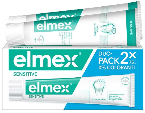 Elmex Sensitive Dentif Bitubo 2x75ml