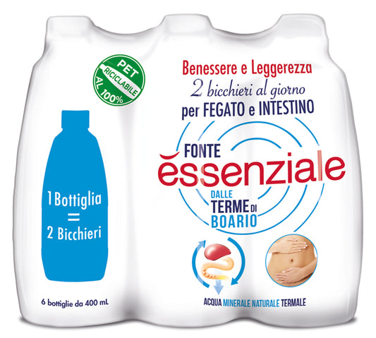 Fonte Essenziale Pet 6X400ml
