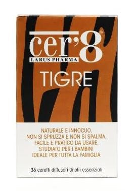 Cer'8 Tigre Cusc Adesivo 36 Pezzi