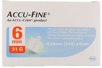 Accu-Fine Ago G31 6Mm 100 Pezzi