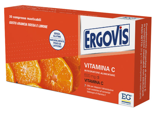 Ergovis Vitamina C 500Mg 30 Compresse