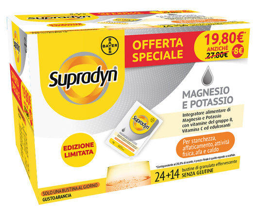 Supradyn Magnesio e Potassio 14+24 Bustine