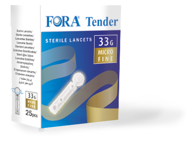 Fora Tender Lancetteette G33 25 Pezzi