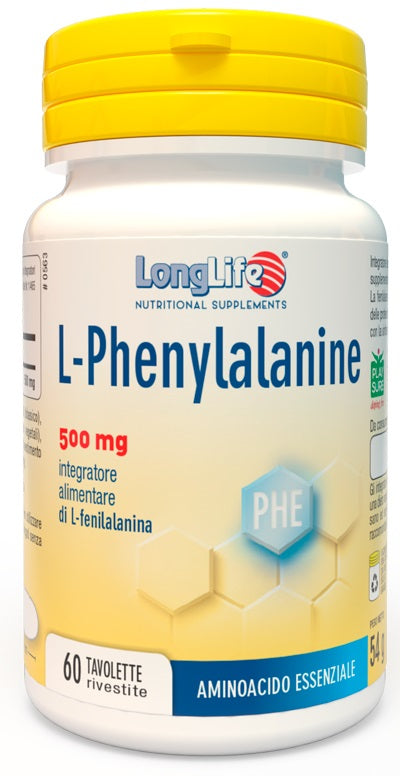 Longlife L-Phenylal 500Mg 60Ta