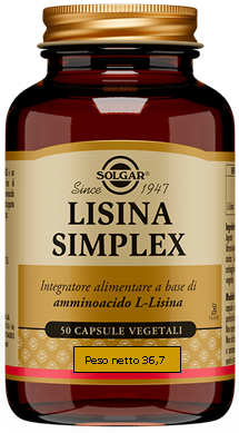 Lisina Simplex 50Compresse Vegetali