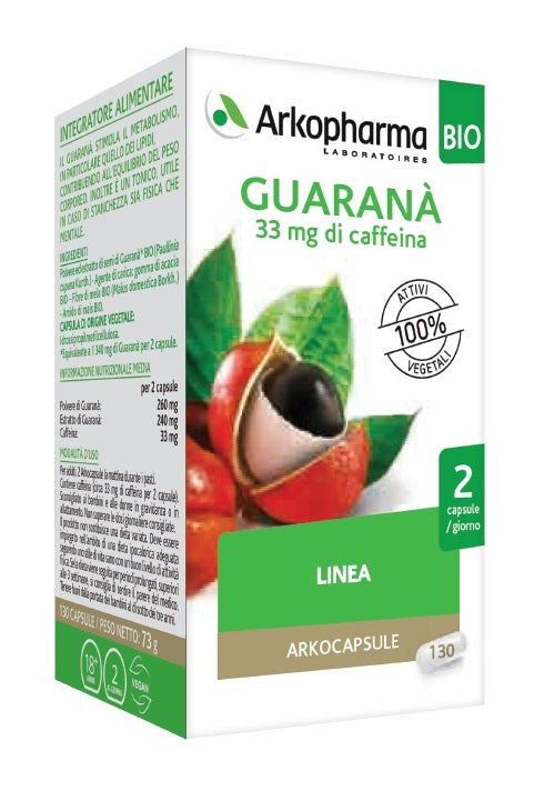 Arkocompresse Guarana' Bio 130Compresse