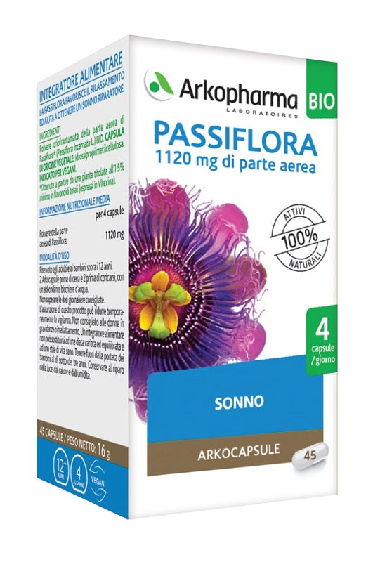 Arkocompresse Passiflora 45Compresse Bio