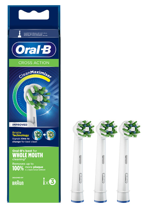 Oralb Cross Action Eb50 3 Pezzi