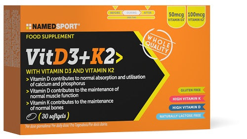 Vitd3+K2 30Softgels
