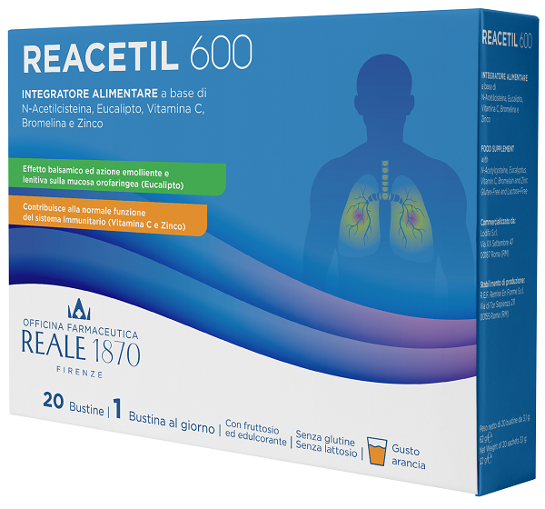 Reacetil 600 20 Bustine