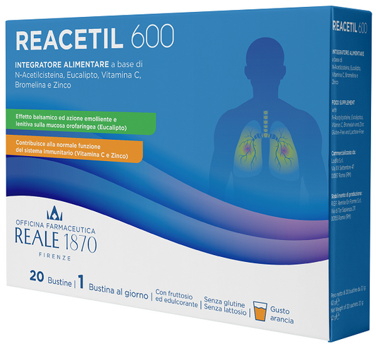 Reacetil 600 20 Bustine
