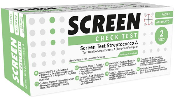 Screen Test Streptococco 2 Pezzi