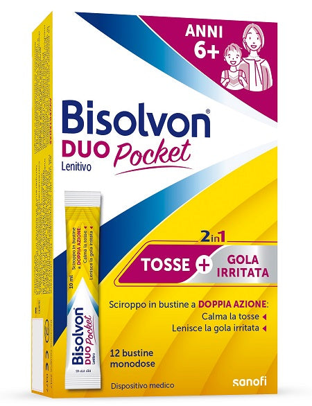 Bisolvon Duo Pocket Lenitivo 12 Bustine