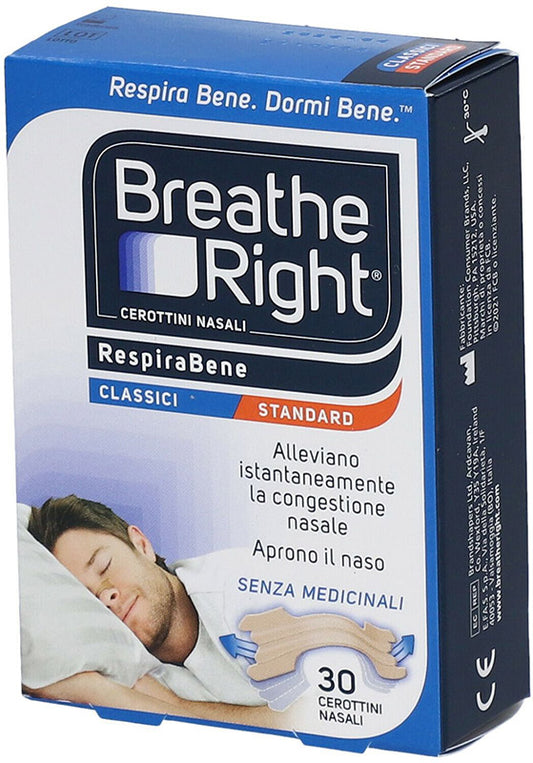 Breathe Right Classici 30 Pezzi