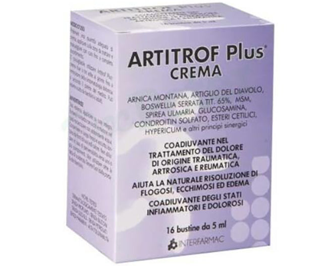 Artitrof Plus Crema 16 Bustine 5ml