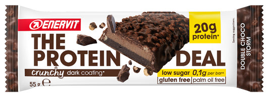 The Protein Deal Bar Crunchy Double Choco Barretta 55g