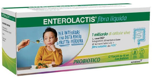 Enterolactis Fibra Liquida 12 Flaconi