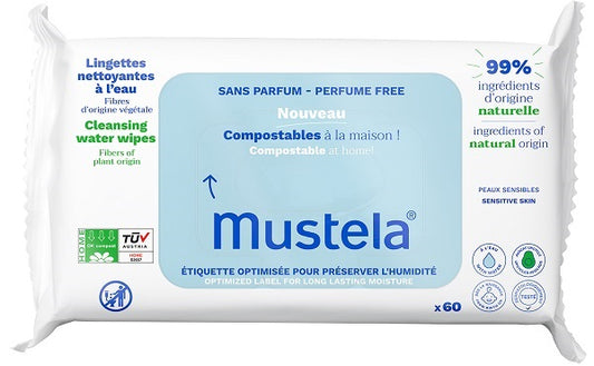 Mustela Salviette Acqua S/Prof