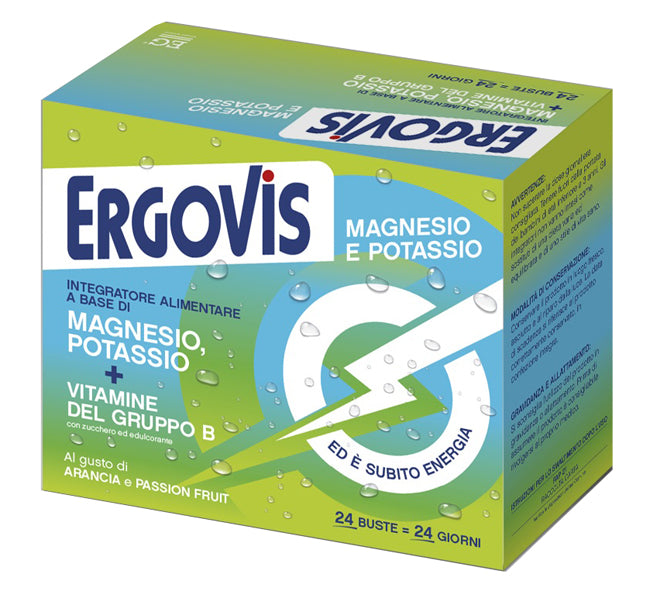 Ergovis Mg+K Vit B C/Zuc24 Bustine