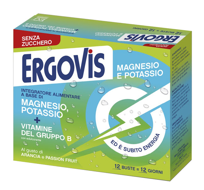 Ergovis Mg+K Vit B S/Zuc12 Bustine