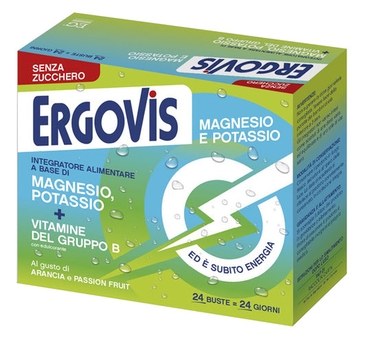 Ergovis Mg+K Vit B S/Zuc24 Bustine