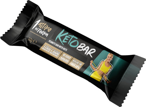 Keto Bar Arachidi/Nocciole 50G