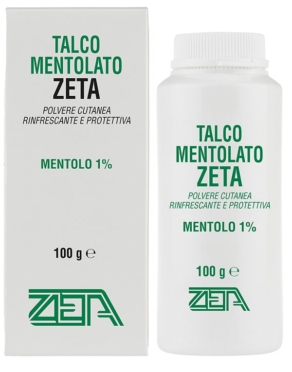 Talco Mentolato Zeta 100G