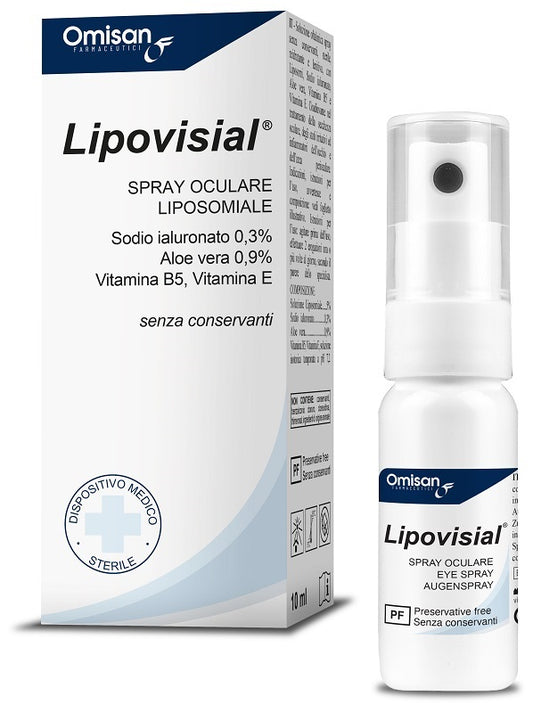 Lipovisial Spray Oculare 10ml