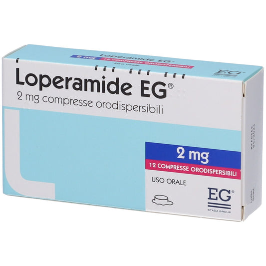Loperamide Eg 12 Compresse Oro 2mg