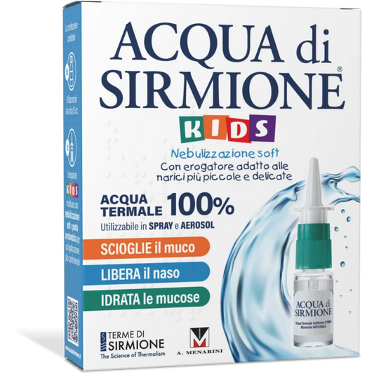 Acqua di Sirmione Kids 6 flaconcini da 15 ml con nebulizzatore