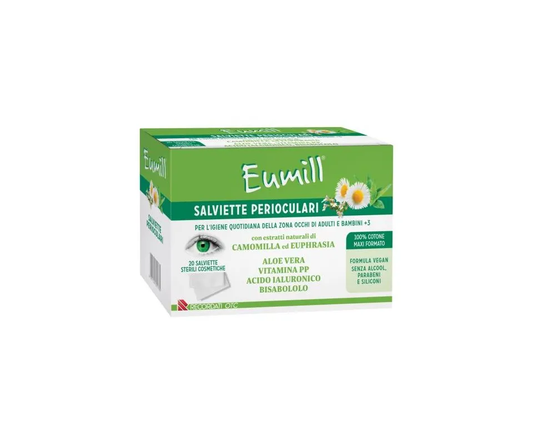 Eumill Salviette Perioculari 20 salviette