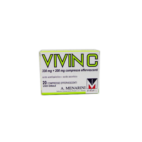 Vivin C 20 Compresse Effervescenti 330mg+200mg