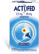 Actifed 12 Compresse 2,5mg+60mg