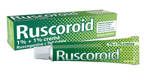 Ruscoroid Crema Rettale 40g 1%+1%