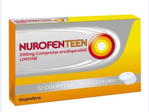 Nurofenteen 12 Compresse Orosolubili 200mg Li