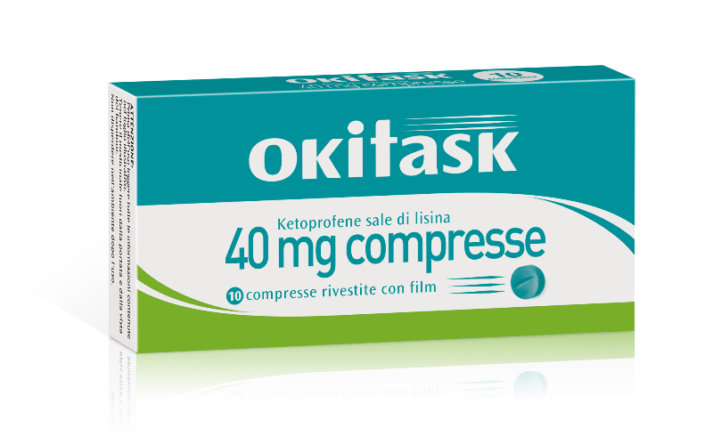 Okitask 10 Compresse Rivestite 40mg