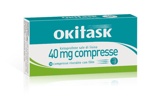Okitask 10 Compresse Rivestite 40mg