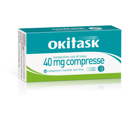 Okitask 20 compresse rivestite 40 mg