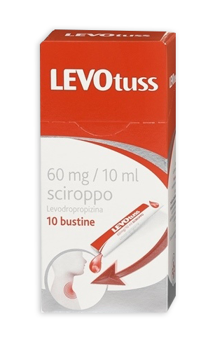 Levotuss Sciroppo 10 Bustine 60mg/10ml