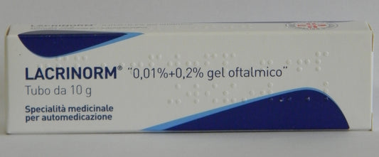 Lacrinorm*Gel Oft 10G 0,01%