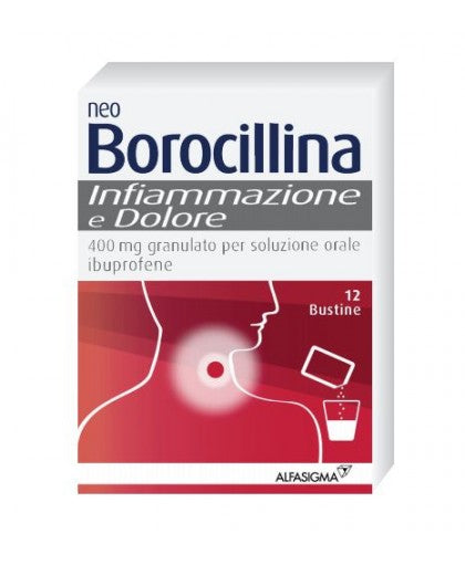 Neoborocillina Infiammazione e Dolore 12 Bustine