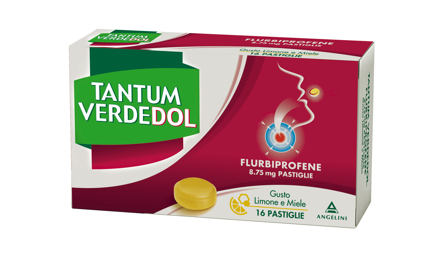 Tantum Verdedol 16 Pastigliel Limone&Miele
