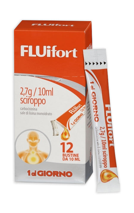 Fluifort*Scir 12 Bustine 2,7G/10ml