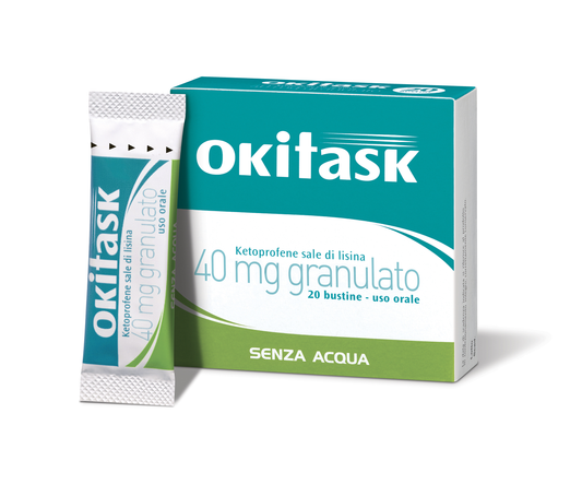 Okitask Granulato Orosolubile 20 Bustine 40mg